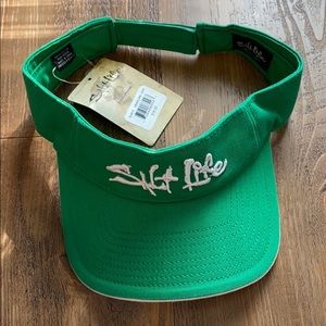 NWT Salt Life Visor Hat Green